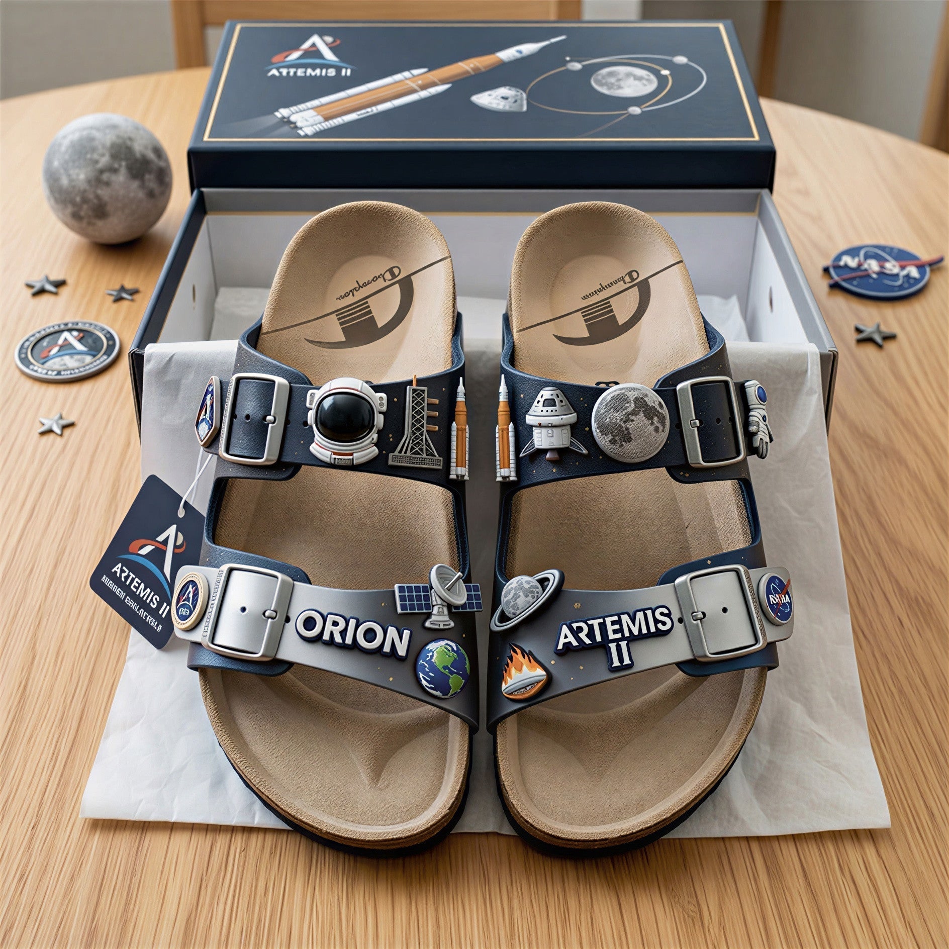 Premium NASA Sandal Birken TNSM