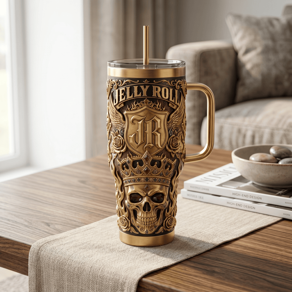 JNR 40oz Tumbler With Handle HTTT