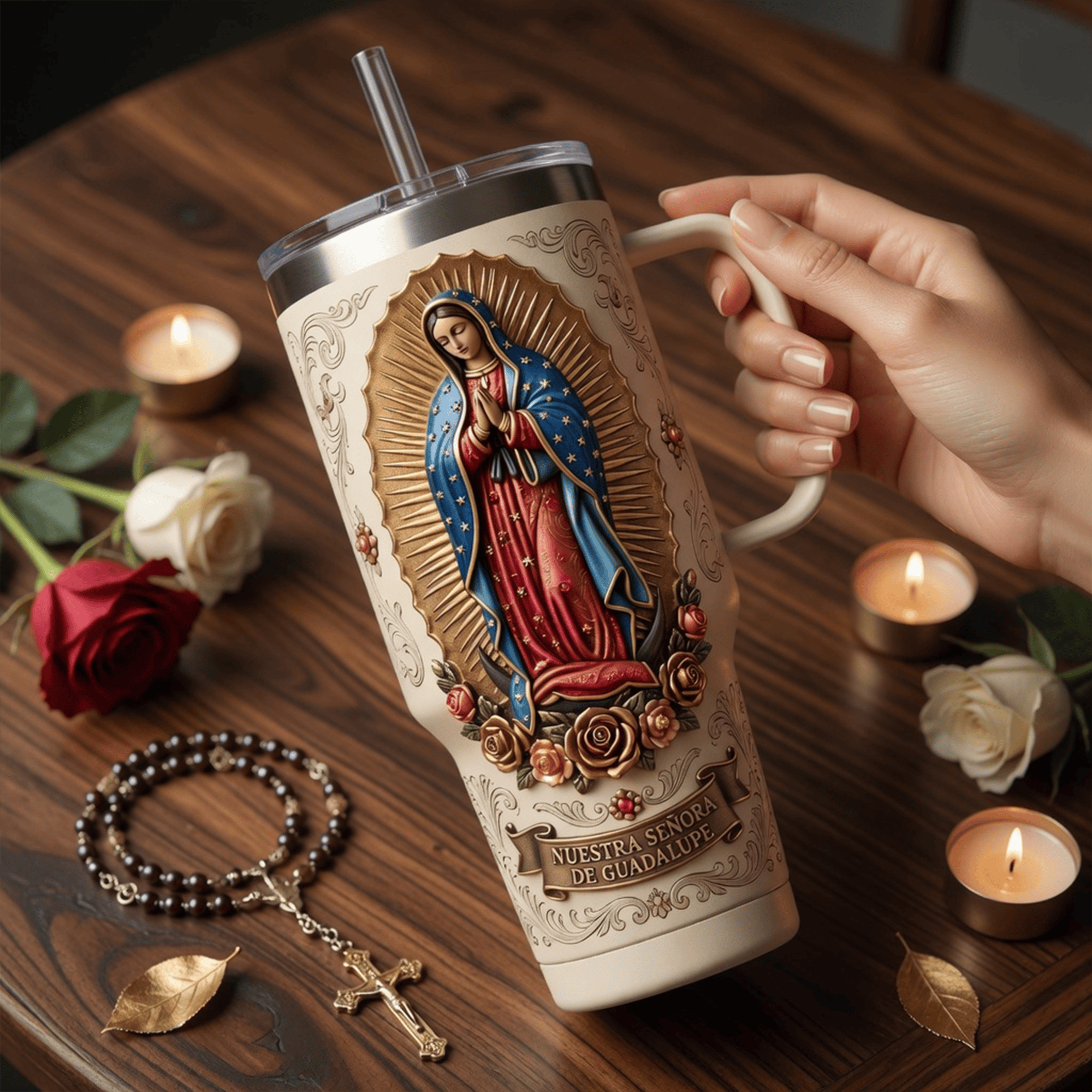 VGMR 40oz Tumbler With Handle LNTH