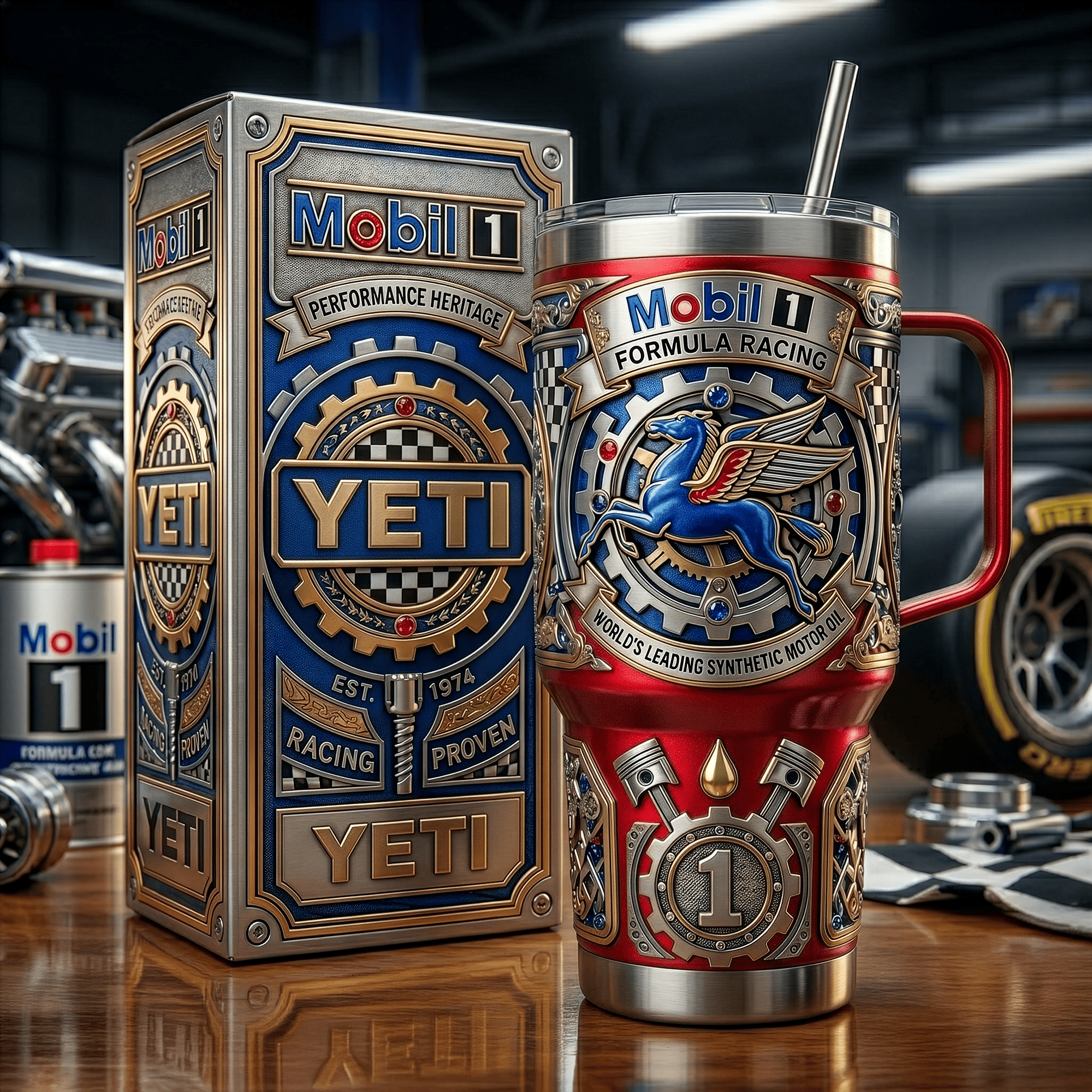 MB1 40oz Tumbler With Handle LNTH
